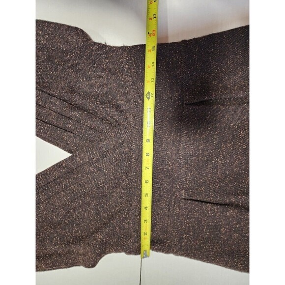 Banana Republic Tweed Pencil Dress Vintage Y2K Pleated V-neck Cap Sleeve… - Picture 5 of 12